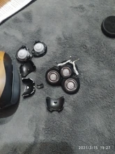 Afeitadora eléctrica recargable para hombre, cortador de pelo para orejas, nariz y barba, cepillo facial con 5 cabezales para una cabeza rapada, flotantes, 5 en 1, 4D