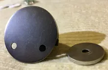 Door-Stopper Non-Punching-Sticker Rubber Stainless-Steel Magnetic NAIERDI Hidden Floor-Mounted