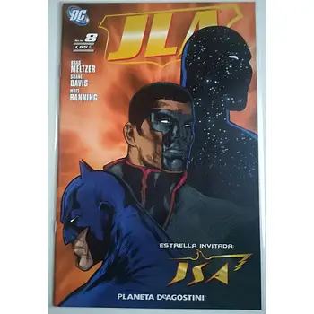 

JLA No. 8, DC COMICS, EDITORIAL PLANETA - 2008, the Justice League, 1st Spanish edition, COMIC BOOK, author BRAD MELTZER