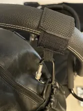 Clips para el cochecito ganchos cochecito correa de gancho y bucle mosquetón para bolso cochecitos cochecito Walker