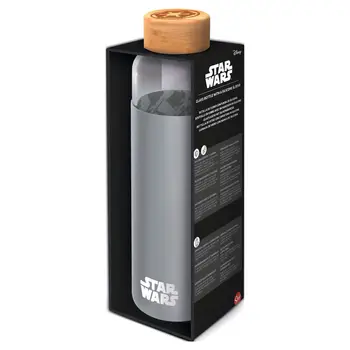 

Glass bottle Star Wars case silicone 585ml