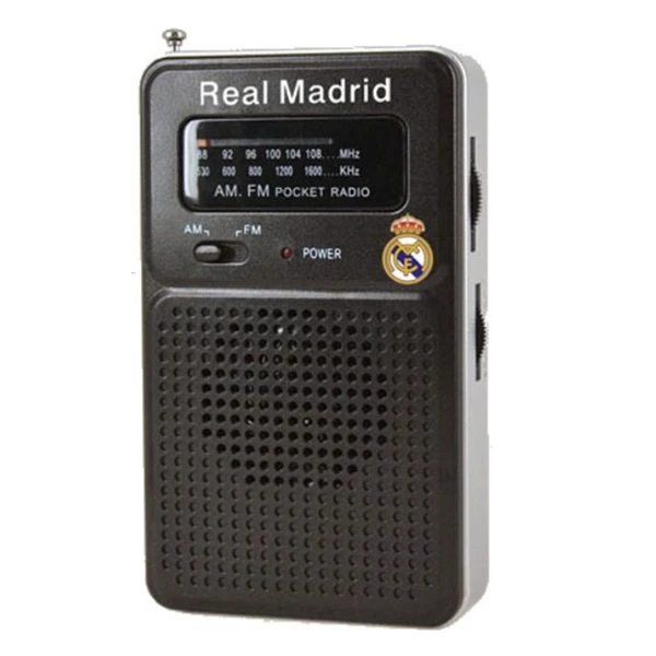 Transistor Radio Real Madrid C.F. Black