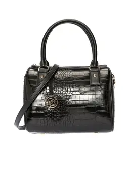

Fashionable, Women, Black, Shoulder Bag, Classic, Fancy, Business bag, Crocodile, Stylish, Style, Leather, Speedy, Boston, Hand