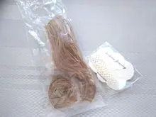 Extensiones de Cabello para mujer, coletas con ondas, 14 pulgadas, pelo sintético Rubio, extensión Natural