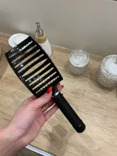 Cepillo de pelo profesional para mujer, herramienta de peluquería, peine húmedo para pelo, cepillo de masaje