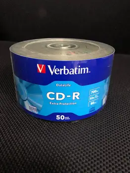 

CD-R disk verbatim data life extra protection (pack 50 PCs) 52x700 MB 80 min