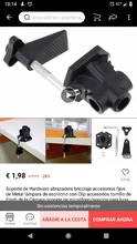 Clamp-Accessories Bracket Desk-Lamp Flash-Holder Hardware Screw Fixed-Metal Mic/magnifier-Stand