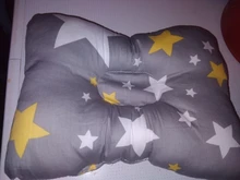 [Simfamily]-almohadas moldeadoras para recién nacidos, cojín de cabeza plana, ropa de cama, almohada antirollo para dormir para bebé, almohada para cuello y cabeza para bebé