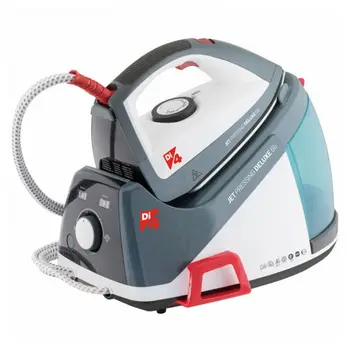

Steam Generating Iron DI4 Jet Pressing Deluxe 6B 1,6 L 125 g/min 6 BAR 2350W White Grey