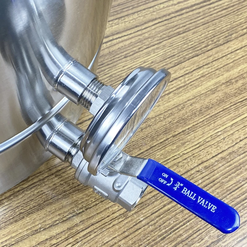 New 2021 , 55L Pot, Boiler, Tank, Fermenter with bell lid Distillation