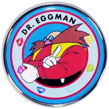 

Saw: Sonic - Eggman Pin Badge Enamel (brooch Enamel) HALF MOON BAY3.98
