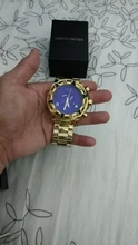 TEMEITE moda militar reloj de cuarzo de los hombres 3D esfera azul correa de acero inoxidable superior de la marca de lujo de dorado grande Dial relojes de pulsera 2021
