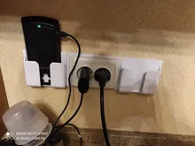 Soporte de carga para teléfono móvil, estante de colocación de teléfono móvil, toma cuadrada modelo 86, enchufe de pared, soporte fijo