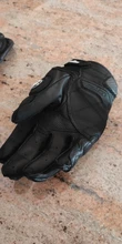 Guantes de cuero para motociclista para hombres, accesorio para manos de motociclista masculino, de color negro y blanco, guantes de equipo de carreras de carretera, para verano e invierno