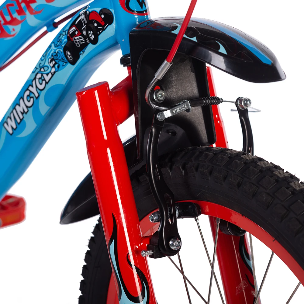 Велосипед детский с тренировочными колесами Wimcycle Burner 18&quot|Велосипед| |