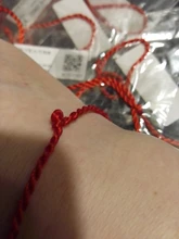 Pulsera de hilo rojo Unisex, para parejas, amigos, la suerte, regalos, joyería hecha a mano, 10 Uds.