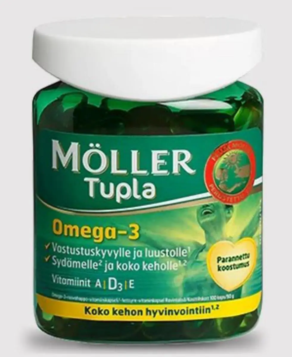 Moller tupla omega-3 100 capsules | Дом и сад