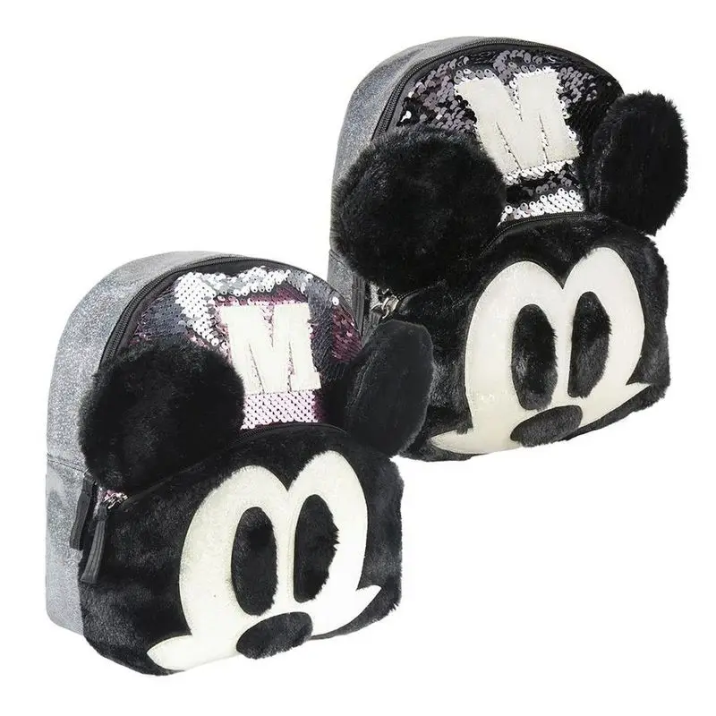 Backpack casual fashion sequins Mickey Mouse(2/12