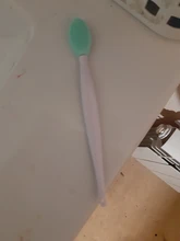 ¡Producto en oferta! 1 unidad de cepillo de silicona suave de mano para el cuidado de la cara exfoliador removedor de espinillas masajeador y limpiador Facial cepillo herramientas de maquillaje