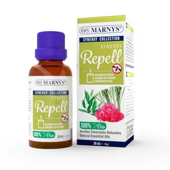 

Synergy Repell MARNYS aromatherapy Aleja insects and mosquitoes. Citronella and combo Oils essential 100% BIO, pure and Ural.
