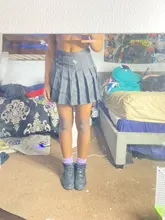 Vestido corto plisado de cintura alta para niñas, falda de tenis, uniforme con pantalones cortos interiores, ropa interior para bádminton, animadora