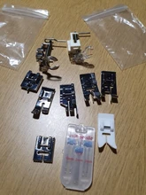 Pressure-Foot Sewing-Machine-Tools Zipper Invisible Tail-Snap-On Household with for AA7004-1