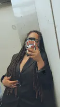 Extensiones de cabello trenzado de ganchillo sintético para mujer, X-TRESS de color marrón degradado, trenzas rastas de imitación suaves y rectas