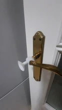Perilla de puerta de pared, almohadilla silenciadora de impactos, manija de la puerta del armario, silenciador de bloqueo de silicona anticolisión, amortiguador, Tope de puerta, 2 uds.