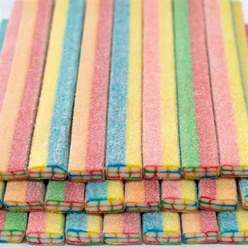 

Marmalade blocks giant multicolored in sugar Fini 100 gr.
