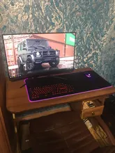 Gamer Keyboard Carpet Desk-Mat Mouse-Pad Mause Computer Large RGB