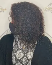 Curly Human Hair Microlinks-Extensions Afro Kinky Brazilian Natural Women I-Tip 3C 3B