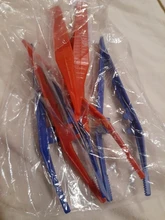 5 unids/set niños seguridad cuentas de plástico pinzas para rompecabezas de modelo Kits de construcción de los niños juguetes de bricolaje arte accesorios de artesanía herramientas