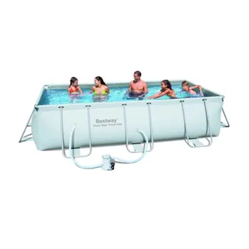 

Swimming pool PVC RECT 404X201X100CM CART 6478LT POWER STEEL BESTW