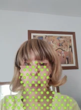 Ombre Bob corto peluca con flequillo recto brasileño pelucas de cabello humano rubio miel cabello humano pelucas completas con Bang cabello Remy