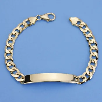 

Slave 18k gold chin rest flat 22cm. Solid wide 8mm. Man close carabiner [AC1537]