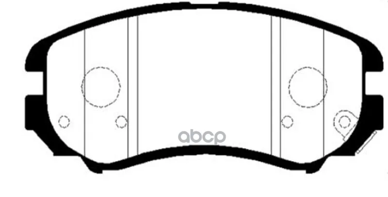 Колодки Тормозные Hyundai Tucson/Kia Sportage 04- Передние Ctr Ckkh37 Ctr арт. CKKH37