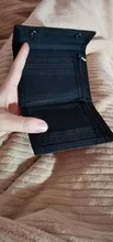 Mini billetera mágica de cuero de camuflaje del ejército para hombre, monedero Delgado, Clip para dinero, banco, tarjetero