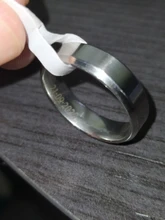 Anillos personalizados de acero inoxidable grabados con tu nombre texto firma escritura a mano hombres mujeres Unisex anillo de titanio