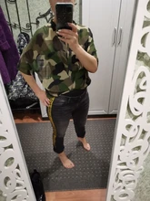 Casual Blouse Tops Chiffon-Shirts Two-Piece-Set V-Neck Half-Sleeve Leopard Sexy Striped