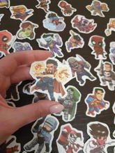 10/30/50 Uds de dibujos animados Disney pegatinas Marvel bien los Vengadores etiqueta engomada impermeable equipaje Skateboard guitarra portátil pegatinas juguete de niño