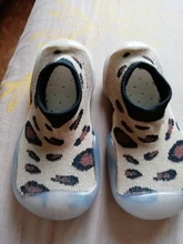 Calcetines antideslizantes con fondo suave de leopardo para primavera y verano, Color sólido, Zapatos para niño niña y niño con suelas de goma transparente para chico y bebé