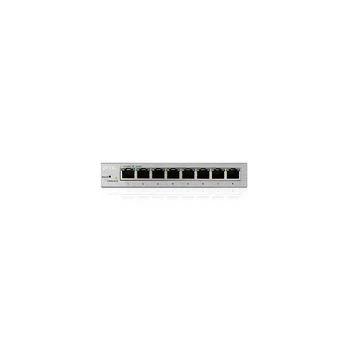 

HUB SWITCH 8 PTOS ZYXEL 10/100/1000 GS1200-8 PLATA