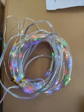 Decoration String-Lights Garland Solar-Lamp Fairy Christmas-Party Garden Outdoor Waterproof