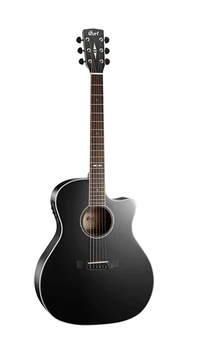 

Ga5f-bk Grand Regal series electro-acoustic guitar, cutout, black, Cort