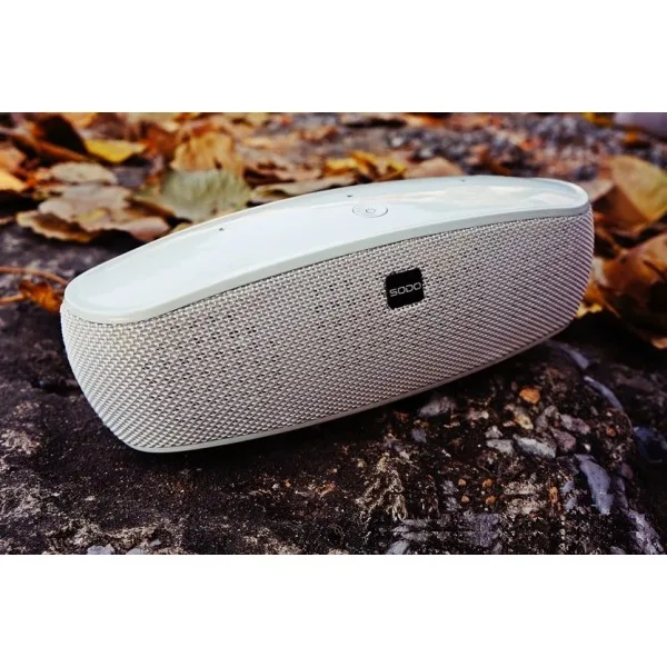 Портативная акустика беспроводная Bluetooth колонка Sodo L3 Life(Белый