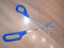 Quiropody-tijera de uña del pie con agarre fácil, cortador para discapacitados, manicura y pedicura, 20cm (7,87 ) de largo alcance