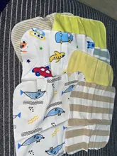 Toallas de algodón 100% para bebés, paquete de paños para limpiar recién nacido, con tamaño de 21x21 cm, pañuelo de tela KF011, 8 unidades