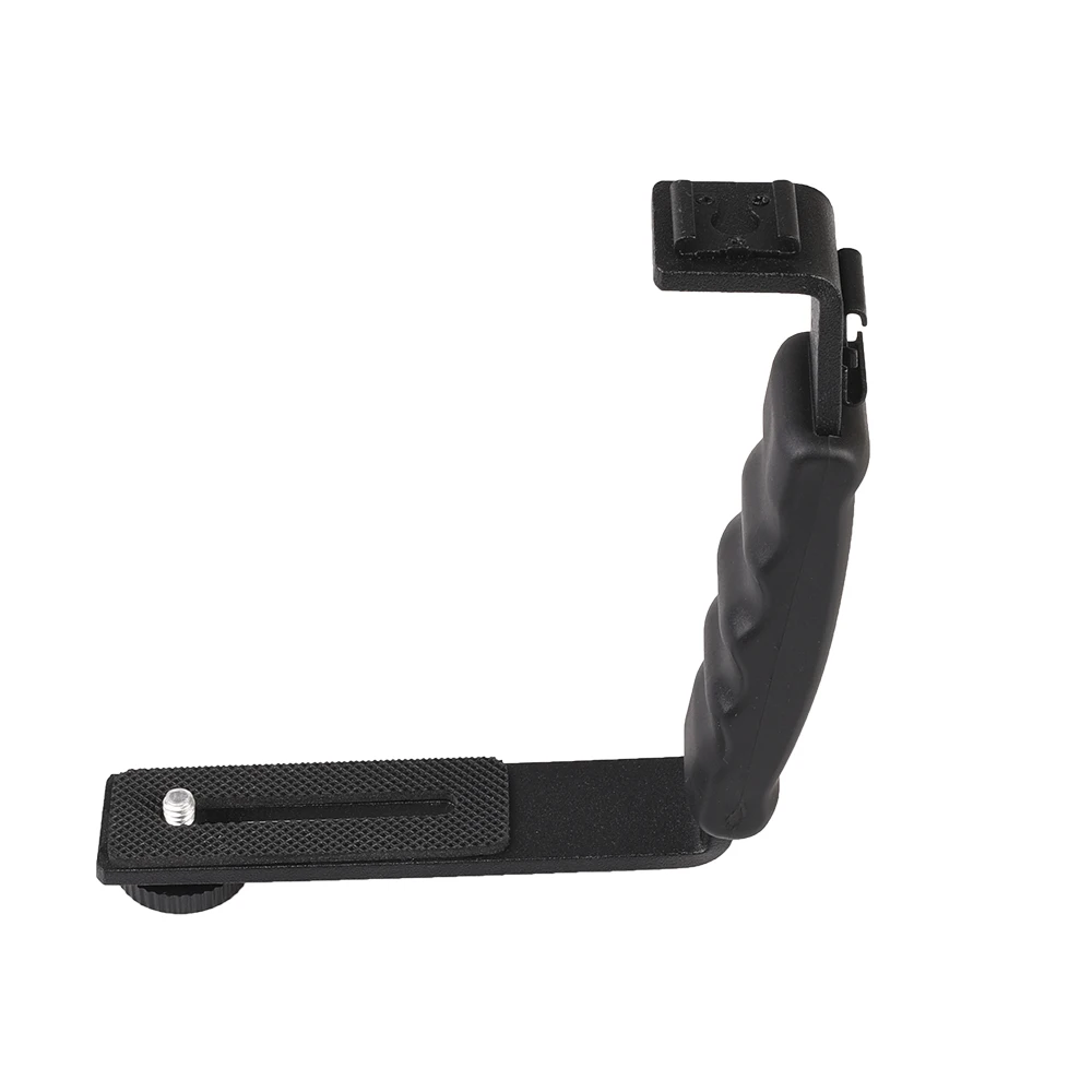 L-forma Suporte Suporte Estúdio Tripé Flash Luz Suporte com Sapata Quente para Canon Nikon Sony Velocidadelite Digital Slr Câmera Video dv - Image 5