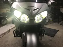 Bevinsee-bombillas LED para faro delantero de motocicleta, luces antiniebla para Honda Kawasaki Ninja, H7, H4, 6500K, 80W, 1500LM, H1, H3, H11, 2 uds.