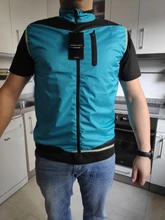 ARSUXEO-Chaleco de ciclismo impermeable para hombre y mujer, chaqueta sin mangas unisex, resistente al viento y a prueba de agua, ropa reflectante para ciclismo de montaña